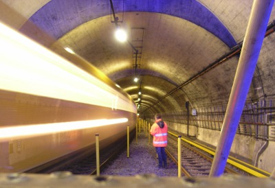Measurements of underground train U3 in Berlin