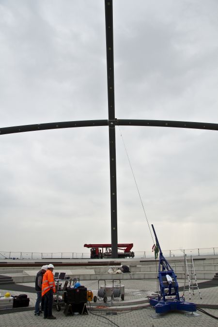 Measurement with Shaker Butterfly&reg; on Halde Hoheward