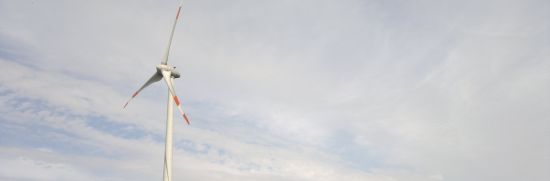 Picture of a wind power plant